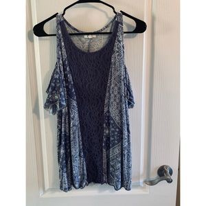 cold shoulder top